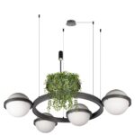 10121/4 Dark grey Подвесной светильник LOFT IT Jardin — изображение 3