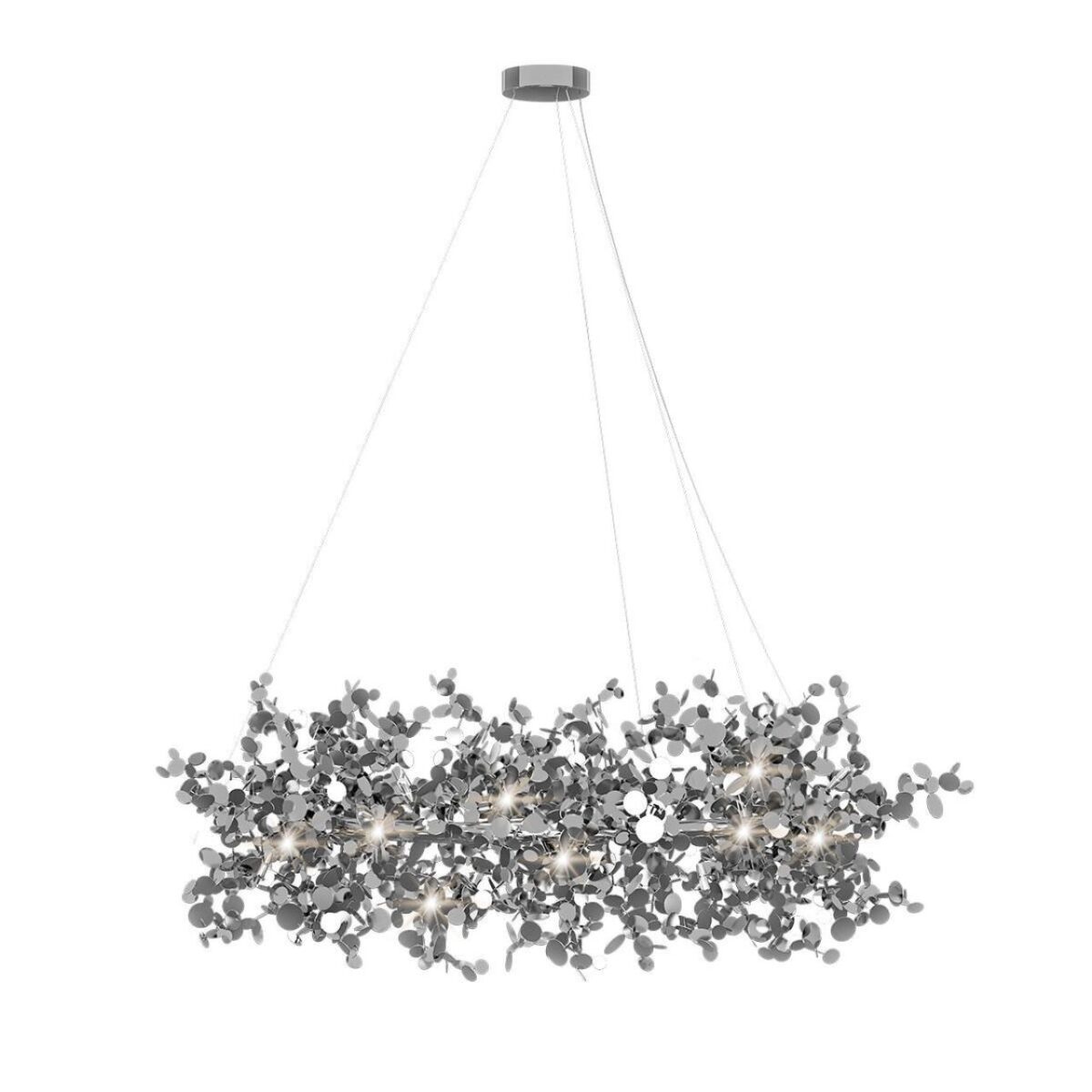 10101/600 Chrome Подвесная люстра LOFT IT Spark — изображение 1