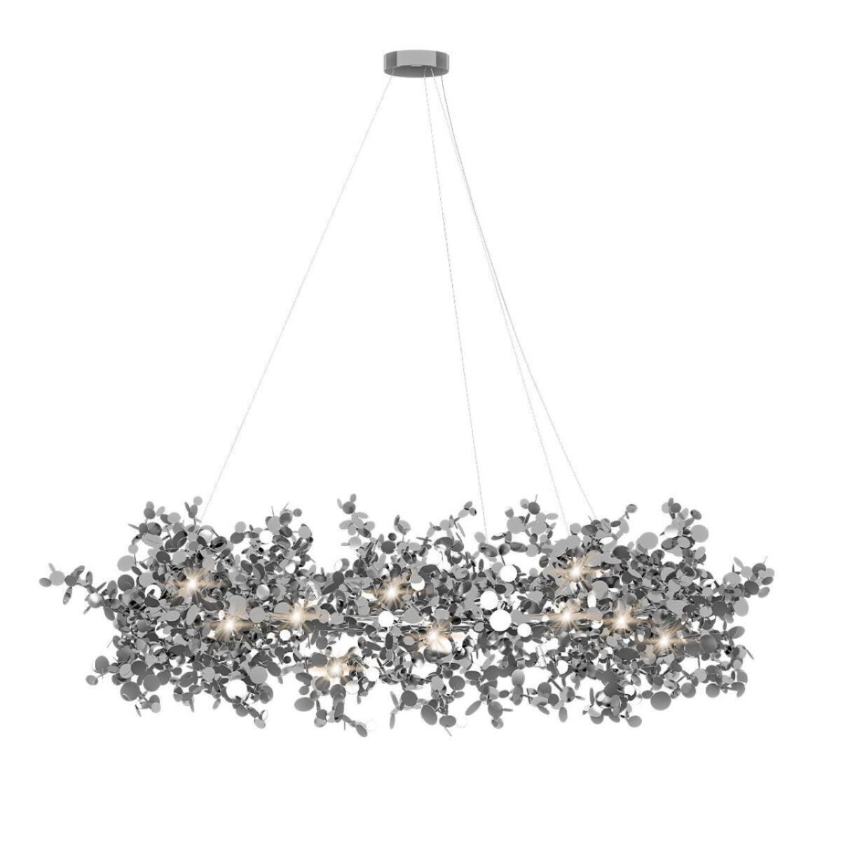 126ea7ea9f35cfa0314e6c63ebc1a352 10101/800 Chrome Подвесная люстра LOFT IT Spark — изображение 1