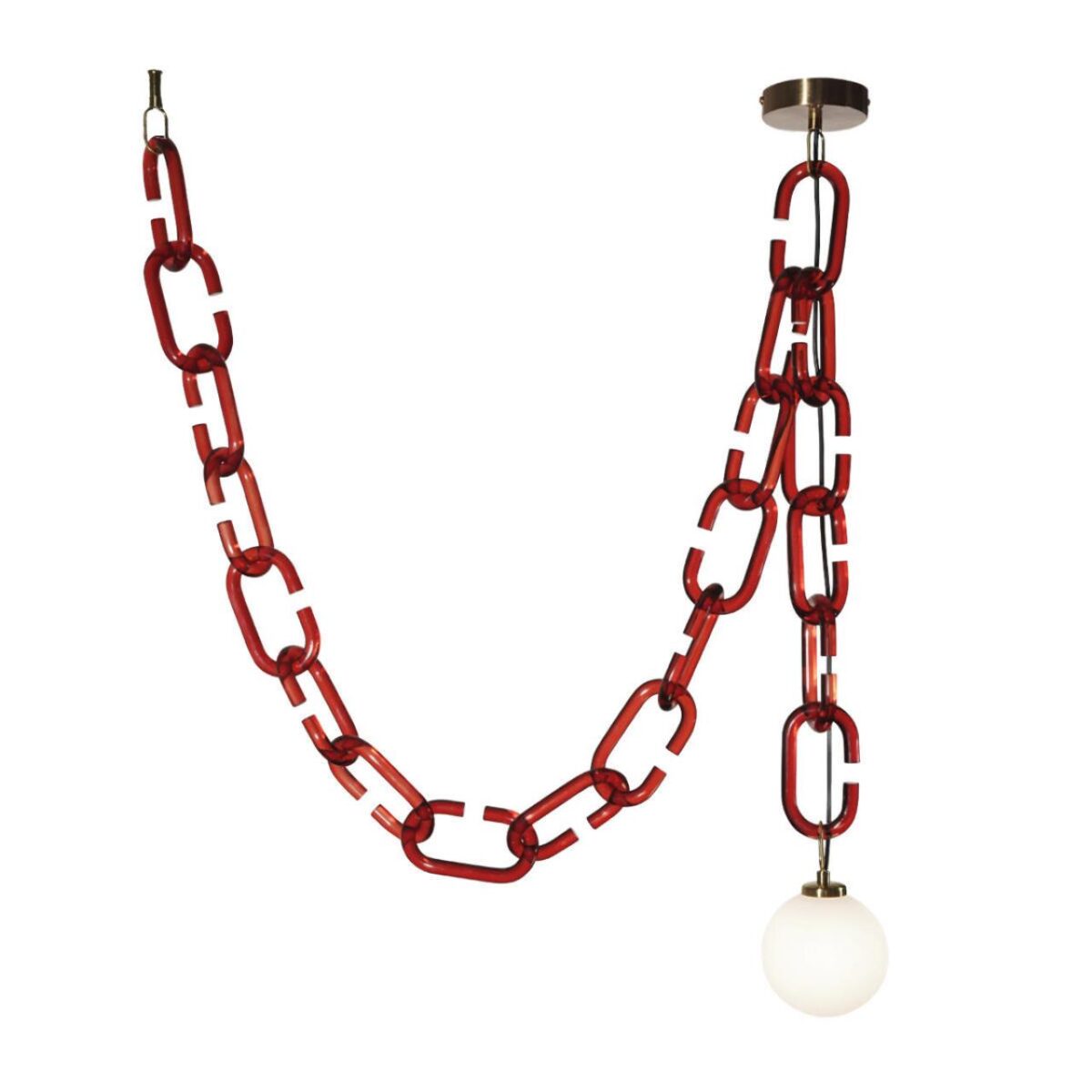 10128C Red Подвесной светильник LOFT IT Chain — изображение 3