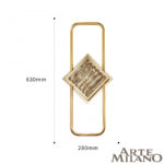 Бра 1852B.D280.H630.E14.2 G Arte Milano (Артемилано) — изображение 3