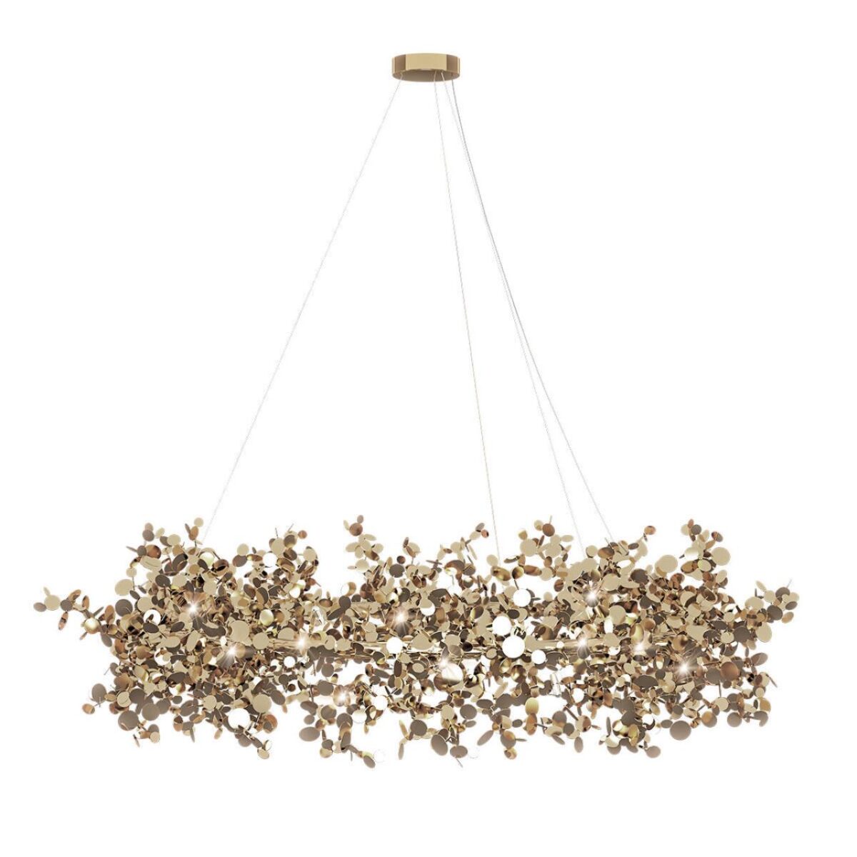 1fa3dae75a66a100df13ad138451f758 10101/800 Gold Подвесная люстра LOFT IT Spark — изображение 1