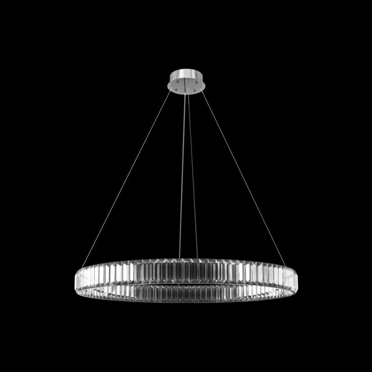 10135/800 Chrome Подвесной светильник LOFT IT Crystal ring — изображение 2
