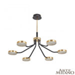 Люстра светодиодная 276079/6 BK/GD Arte Milano (Артемилано)