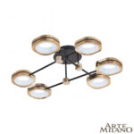Светильник светодиодный 277999/6 BK/GD Arte Milano (Артемилано)