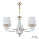 Люстра подвесная с плафонами 302457/3 Wh/Gd Arte Milano (Артемилано)