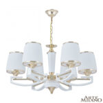 Люстра подвесная с плафонами 302457/6 Wh/Gd Arte Milano (Артемилано)