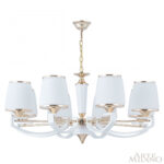 Люстра подвесная с плафонами 302457/8 Wh/Gd Arte Milano (Артемилано) — изображение 3