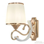 Бра с плафоном 303857/1W Wh/Gd Arte Milano (Артемилано)