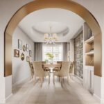 Люстра подвесная с плафонами 306067/5 Wh/Gd Arte Milano (Артемилано) — изображение 2