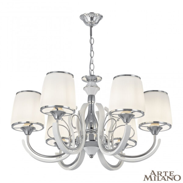 Люстра подвесная с плафонами 309247/6 Wh/Ni Arte Milano (Артемилано)