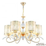 Люстра подвесная с плафонами 309787/6 Wh/Gd Arte Milano (Артемилано)