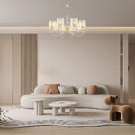 Люстра подвесная с плафонами 309787/8 Wh/Gd Arte Milano (Артемилано) — изображение 2