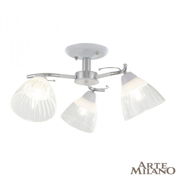 Люстра с плафонами 320306/3 WT+CR Arte Milano (Артемилано)