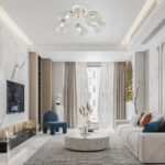 Люстра с плафонами 321395/5A WH+FG Arte Milano (Артемилано) — изображение 2