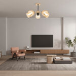 Люстра с плафонами 329007/5 GD.BK Arte Milano (Артемилано) — изображение 2