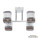 Люстра с плафонами 329809/4 WH+CR Arte Milano (Артемилано)