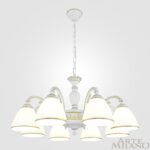 Люстра с плафонами 340837/8 WT+G Arte Milano (Артемилано) — изображение 3