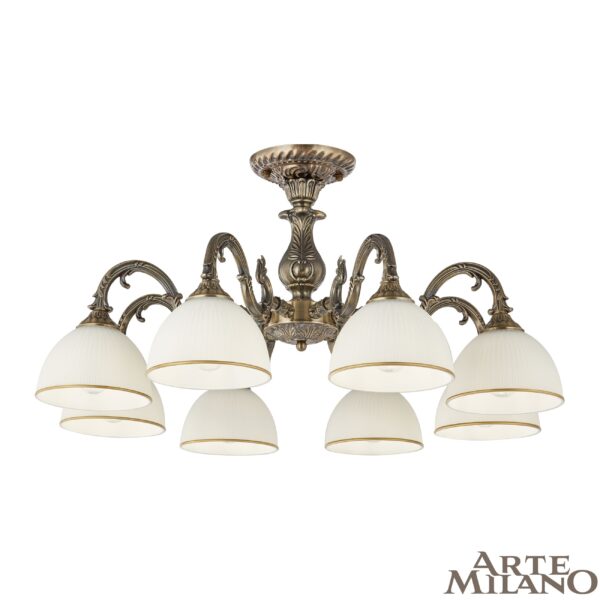 Люстра с плафонами 346410/8 AB Arte Milano (Артемилано)