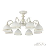 Люстра с плафонами 346410/8 WT+G Arte Milano (Артемилано) — изображение 3