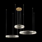 10135/3 Gold Подвесной светильник LOFT IT Crystal ring — изображение 2