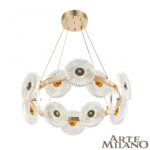 Подвесной светильник светодиодный 3653.D600.H800.LED G Arte Milano (Артемилано) — изображение 2