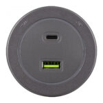 Трековая розетка, 3.1A 250V 399731TS/USB-Type-C Grey — изображение 2