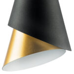 757010 Люстра CONE 1х40W E14 ЧЕРНЫЙ/ЗОЛОТО — изображение 7
