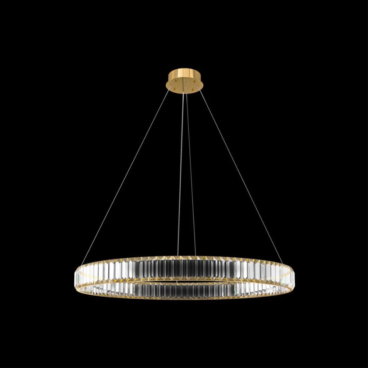 10135/800 Gold Подвесной светильник LOFT IT Crystal ring — изображение 2