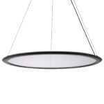 736367 Люстра ROTONDA 30W LED 2059LM 130G ЧЕРНЫЙ 3000K — изображение 3