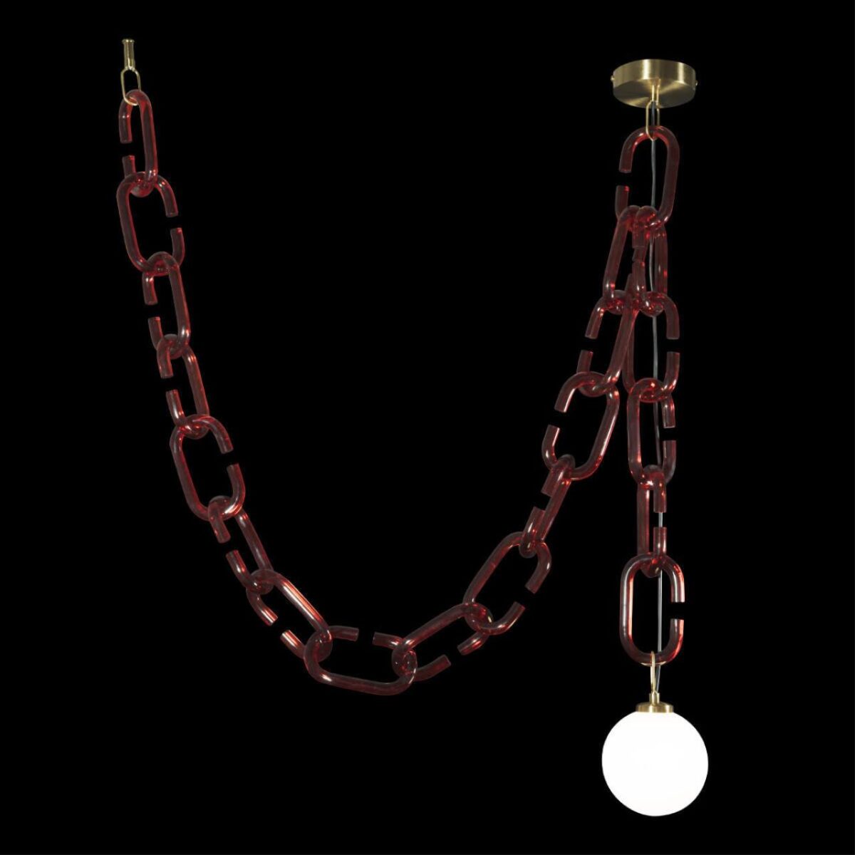 10128C Red Подвесной светильник LOFT IT Chain — изображение 2