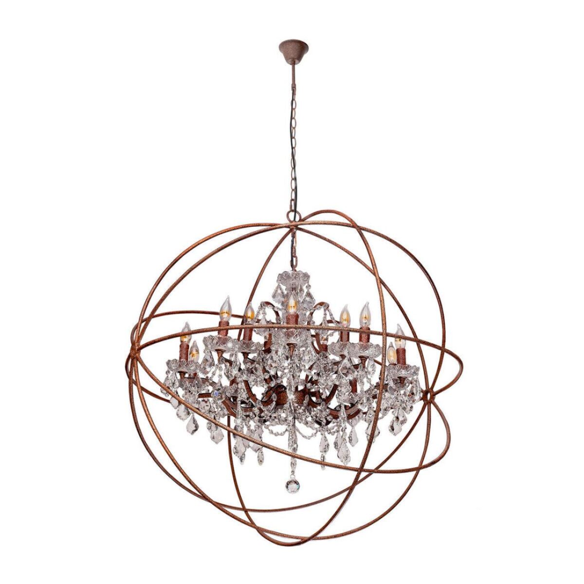LOFT1897/15 Подвесная люстра LOFT IT Foucaults orb crystal — изображение 1
