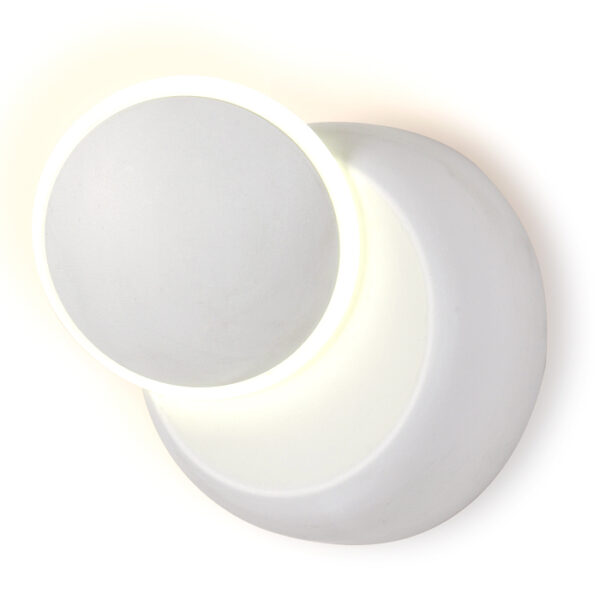 FW115 WH/S белый/песок LED 3000K 5W D140*65