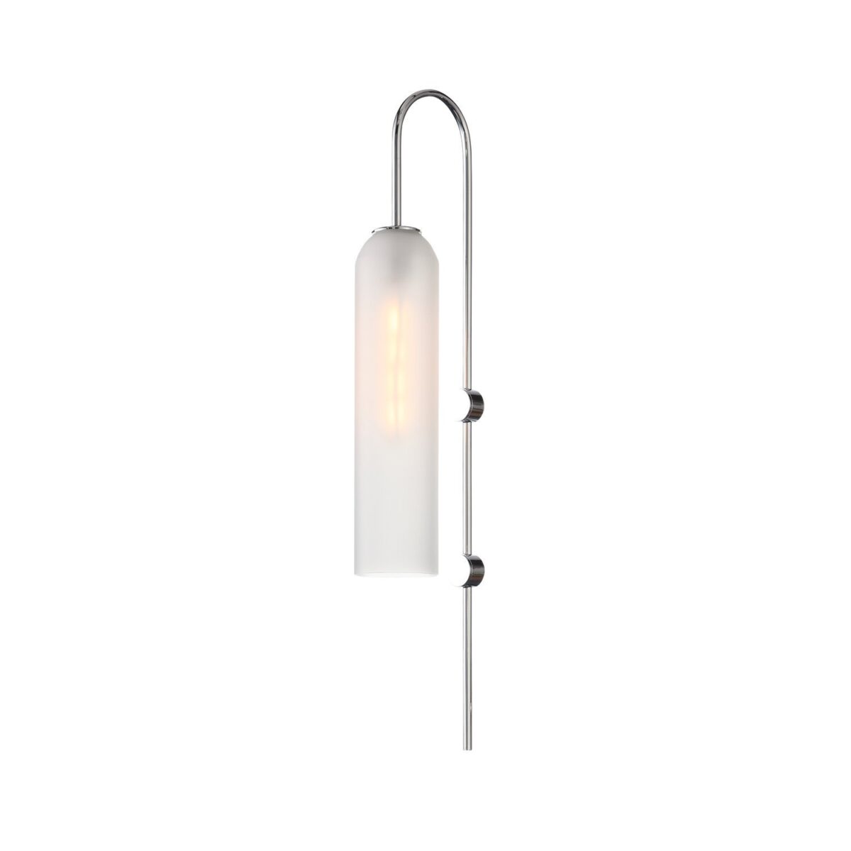 SL1145.151.01_01W SL1145.151.01 Светильник настенный ST-Luce Хром/Белый E27 1*60W КАЛЛАНА — изображение 1