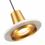 SL1212.203.01 Подвес ST-Luce Латунь/Латунь, Белый LED 1*12W 3000K ОЛЬТАРНО — изображение 3