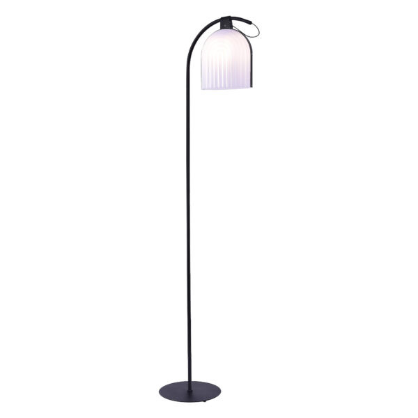 SL1302.405.01 Торшер ST-Luce Черный/Белый E27 LED 1*7W АЙРЕ