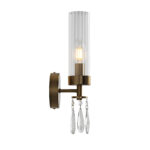 SL1400.301.01 Светильник настенный ST-Luce Латунь/Прозрачный E14*1 40W ИЛЛЮМИА — изображение 3