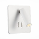 SL1586.531.01 Светильник настенный Белый LED 1*9W 3000K 624Lm Ra>80 IP20 L-xW140xH140 170-240V Настенные светильники — изображение 3