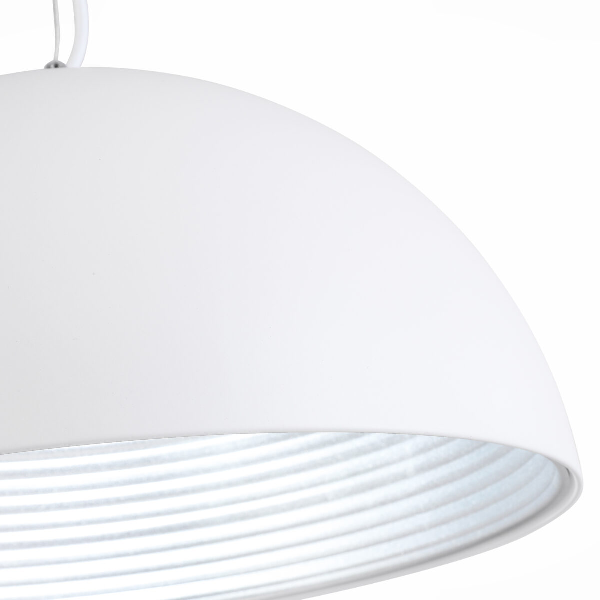 SL279.503.01 Светильник подвесной ST-Luce Белый/Белый, Серебристый E27 1*60W ТАППО — изображение 3