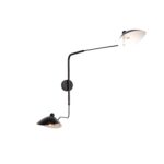 SL305.401.02 Светильник настенный ST-Luce Черный/Черный, Белый E27 2*60W СПРУЦЦО — изображение 4