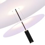 SL6101.413.01 Люстра подвесная ST-Luce Черный/Белый LED 1*15W 3000K ИСОЛА — изображение 4