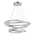 SL6204.101.02 Светильник подвесной ST-Luce Хром/Прозрачный LED 1*52W 4000K РИТОРТО — изображение 2