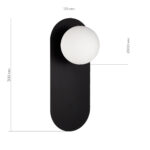 SLE1194-401-01 Светильник настенный Черный/Белый G9 LED 1*5W 4000K TOCCO — изображение 3