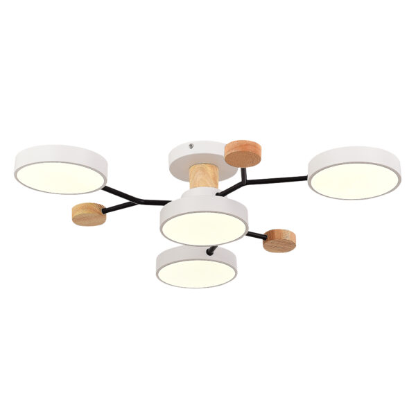 SLE6006-502-04 Светильник потолочный Белый/Белый LED 4*12W 3000K/4500K/6000K ФАЭМА