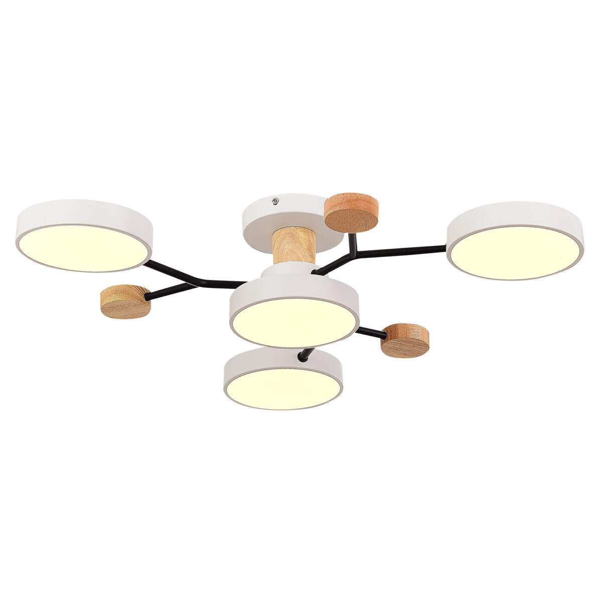 SLE6006-502-04 Светильник потолочный Белый/Белый LED 4*12W 3000K/4500K/6000K ФАЭМА — изображение 3