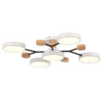 SLE6006-502-05 Светильник потолочный Белый/Белый LED 5*12W 3000K/4500K/6000K ФАЭМА