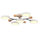 SLE6006-502-05 Светильник потолочный Белый/Белый LED 5*12W 3000K/4500K/6000K ФАЭМА — изображение 3