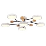 SLE6006-502-06 Светильник потолочный Белый/Белый LED 6*12W 3000K/4500K/6000K ФАЭМА