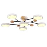 SLE6006-502-06 Светильник потолочный Белый/Белый LED 6*12W 3000K/4500K/6000K ФАЭМА — изображение 3
