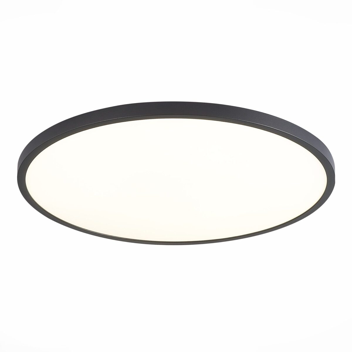 ST601.432.18_01W ST601.432.18 Светильник потолочный Черный LED 1*18W 3000K 1 620Lm Ra>90 120° IP20 D225xH25 180-240V Накладные светильники — изображение 1